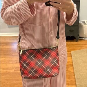 NWOT Steve Madden Plaid Crossbody Bag